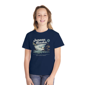 Juneau Alaska Comfort Colors Youth Kids T-Shirt