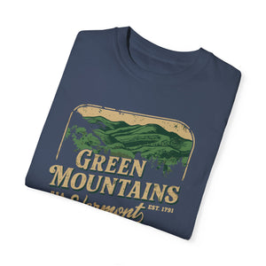 Green Mountains Vermont Comfort Colors Unisex T-Shirt