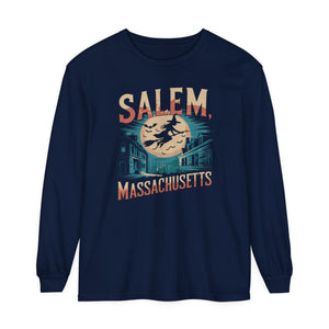 Salem Massachusetts Comfort Colors Unisex Long Sleeve T-Shirt