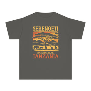 Serengeti Tanzania Comfort Colors Youth Kids T-Shirt
