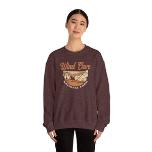 Wind Cave National Park South Dakota Gildan Unisex Crewneck Sweatshirt