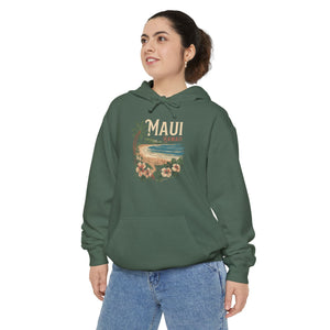 Maui Hawaii Comfort Colors Unisex Hoodie