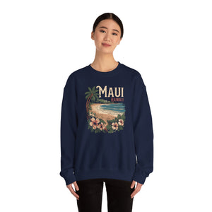Maui Hawaii Gildan Unisex Crewneck Sweatshirt