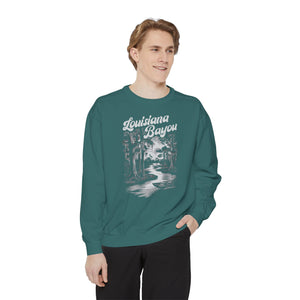 Louisiana Bayou Comfort Colors Unisex Sweatshirt