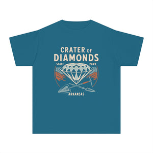 Crater of Diamonds State Park Arkansas Comfort Colors Youth Kids T-Shirt