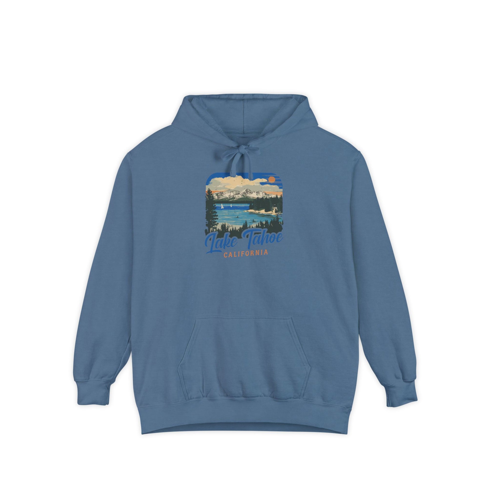 Lake Tahoe California Nevada Comfort Colors Unisex Hoodie