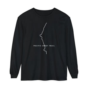 Pacific Crest Trail Comfort Colors Unisex Long Sleeve T-Shirt