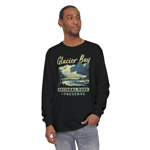 Glacier Bay National Park Alaska Comfort Colors Unisex Long Sleeve T-Shirt