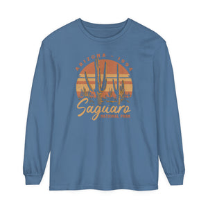 Saguaro National Park Arizona Comfort Colors Unisex Long Sleeve T-Shirt