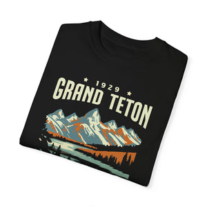 Grand Teton National Park Wyoming Comfort Colors Unisex T-Shirt