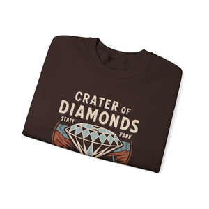 Crater of Diamonds State Park Arkansas Gildan Unisex Crewneck Sweatshirt