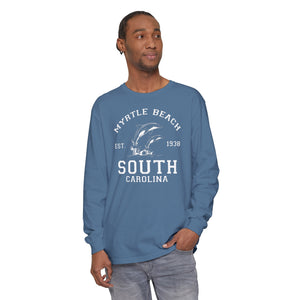 Myrtle Beach South Carolina Comfort Colors Unisex Long Sleeve T-Shirt