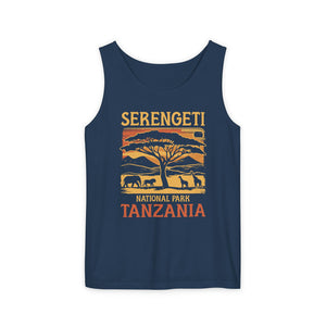 Serengeti Tanzania Comfort Colors Tank Top