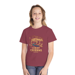 Luray Caverns Virginia Comfort Colors Youth Kids T-Shirt