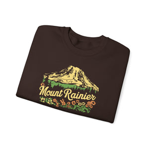 Mount Rainier Washington Gildan Unisex Crewneck Sweatshirt