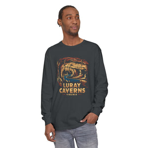 Luray Caverns Virginia Comfort Colors Unisex Long Sleeve T-Shirt