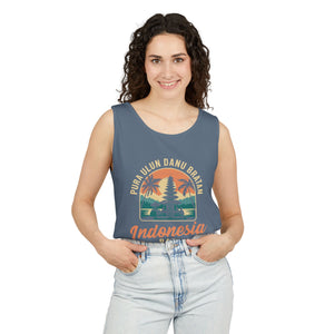 Pura Ulun Danu Bratan Bali Comfort Colors Tank Top