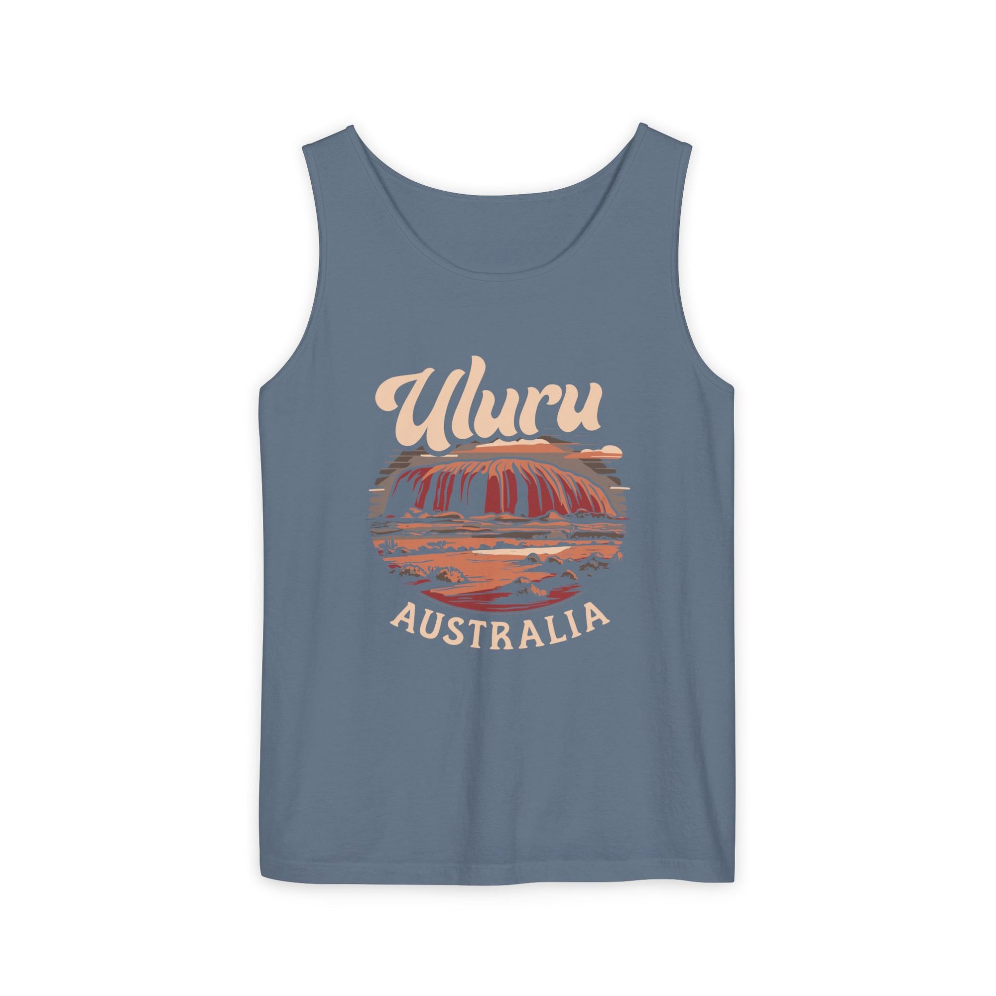 Uluru Australia Comfort Colors Tank Top