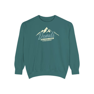 Denali National Park Alaska Comfort Colors Unisex Sweatshirt