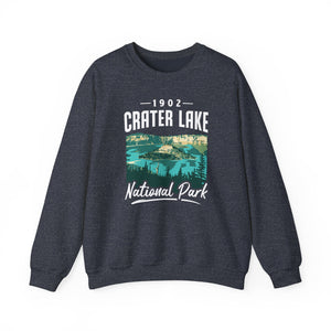 Crater Lake National Park Oregon Gildan Unisex Crewneck Sweatshirt