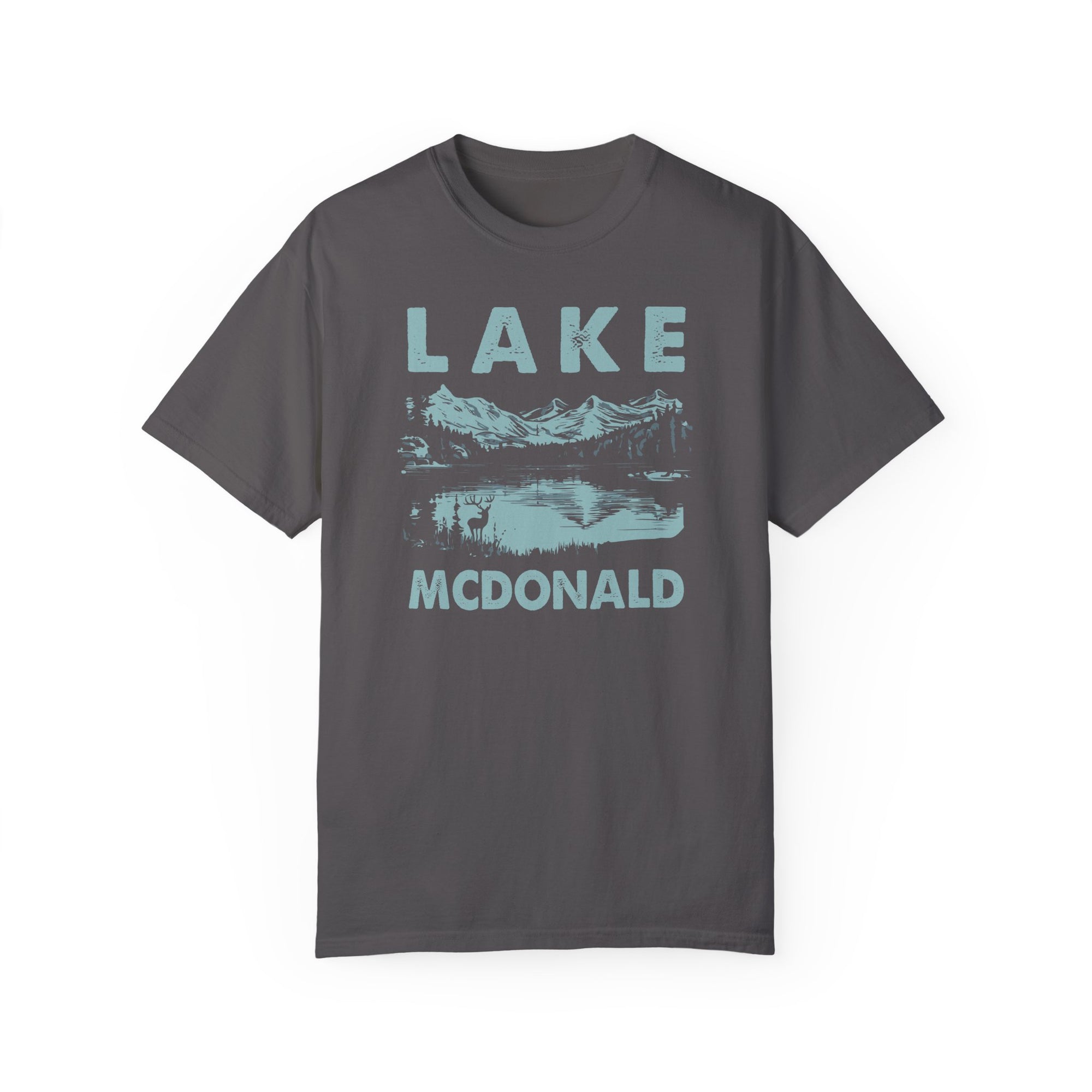 Lake McDonald Glacier National Park Montana Comfort Colors Unisex T-Shirt