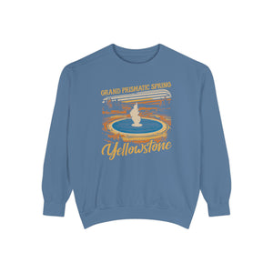 Grand Prismatic Spring Yellowstone Comfort Colors Unisex Sweatshirt