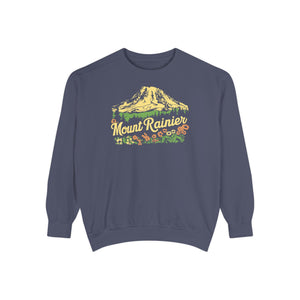 Mount Rainier Washington Comfort Colors Unisex Sweatshirt