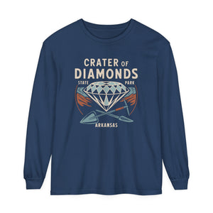 Crater of Diamonds State Park Arkansas Comfort Colors Unisex Long Sleeve T-Shirt