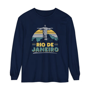 Rio de Janeiro Brazil Comfort Colors Unisex Long Sleeve T-Shirt