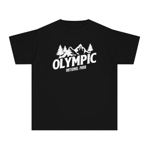 Olympic National Park Washington Comfort Colors Youth Kids T-Shirt