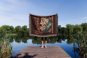 Yosemite Woven Blanket - Fringe Blanket