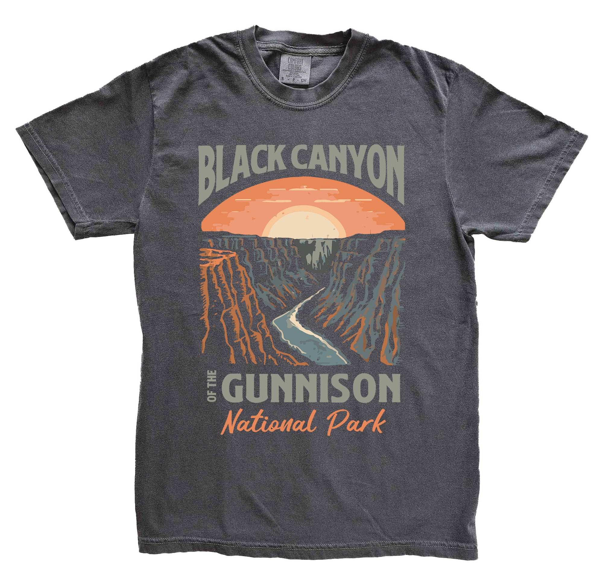 Black Canyon of the Gunnison Comfort Colors T-Shirt / National Parks Tee